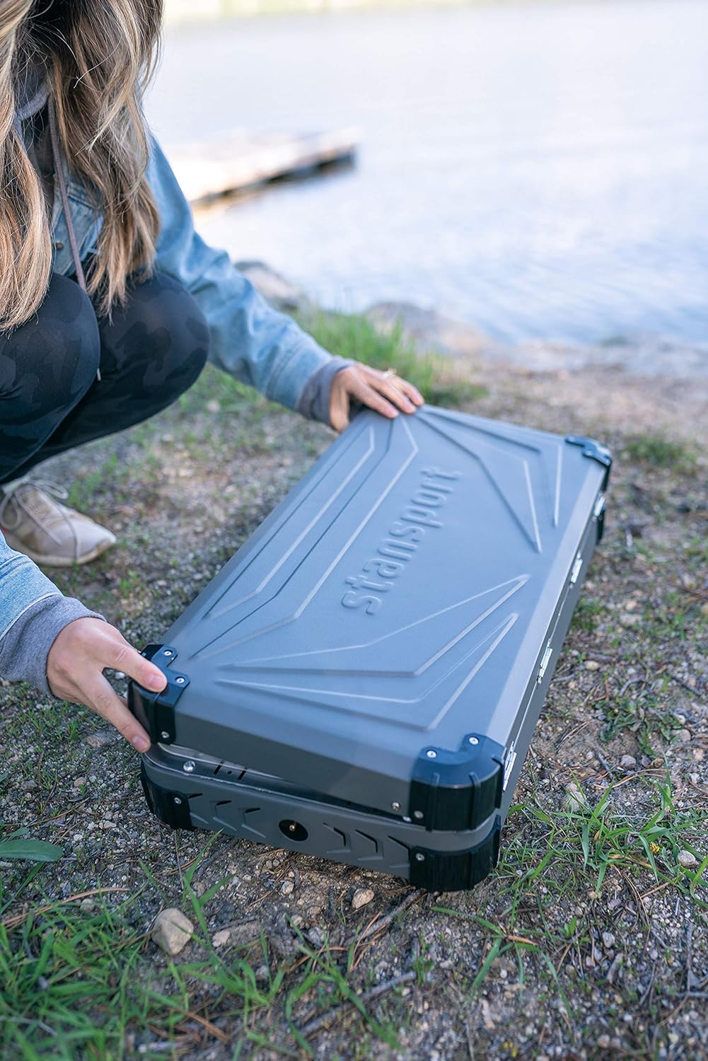 Grey Propane Stove D658