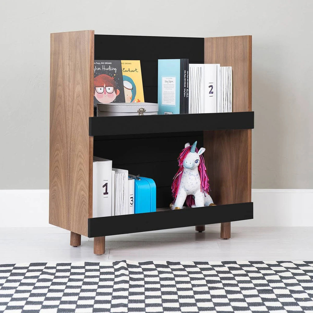 Kids Bookcase Walnut Pink P108392
