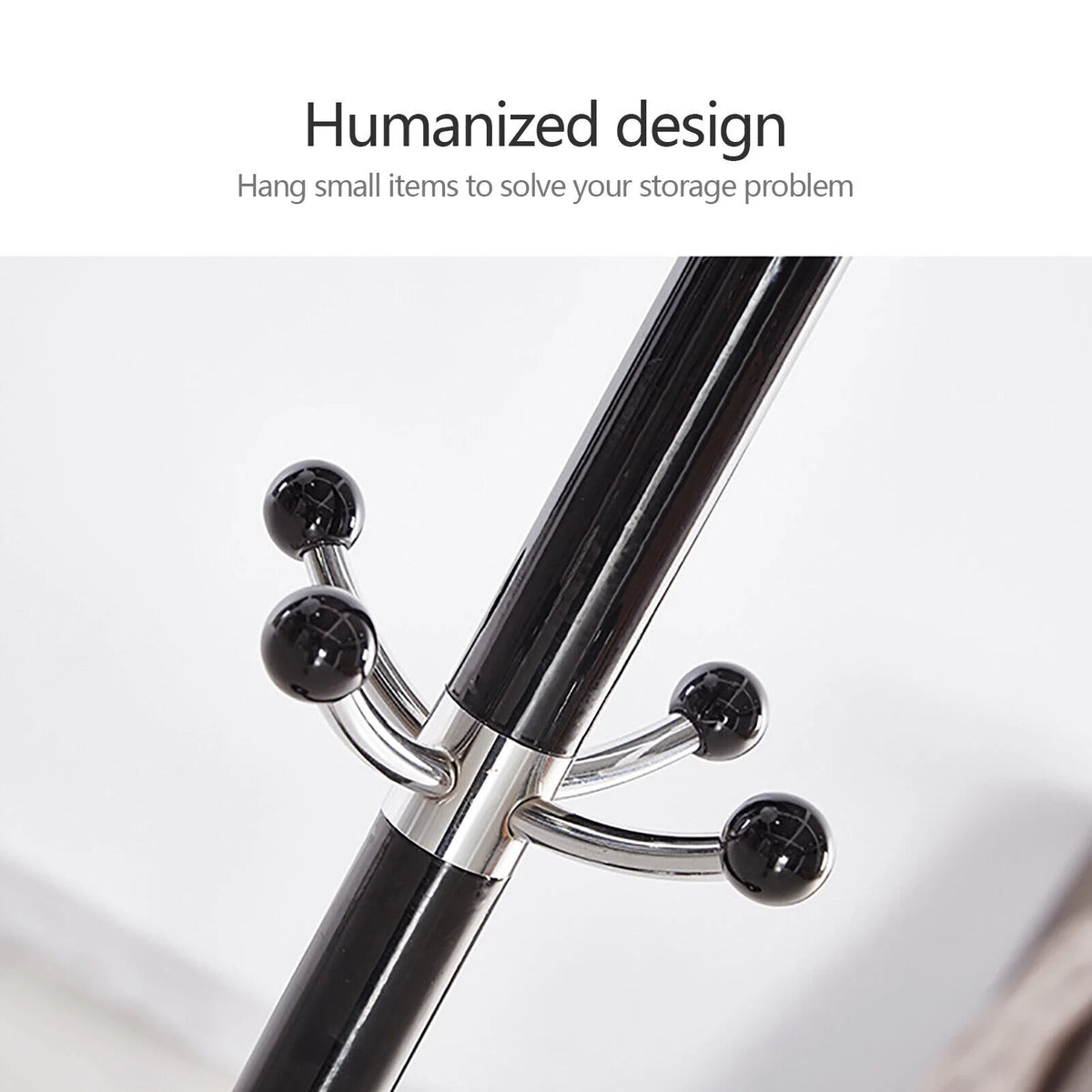 Marble Base Coat Rack with 16 Hooks A733455