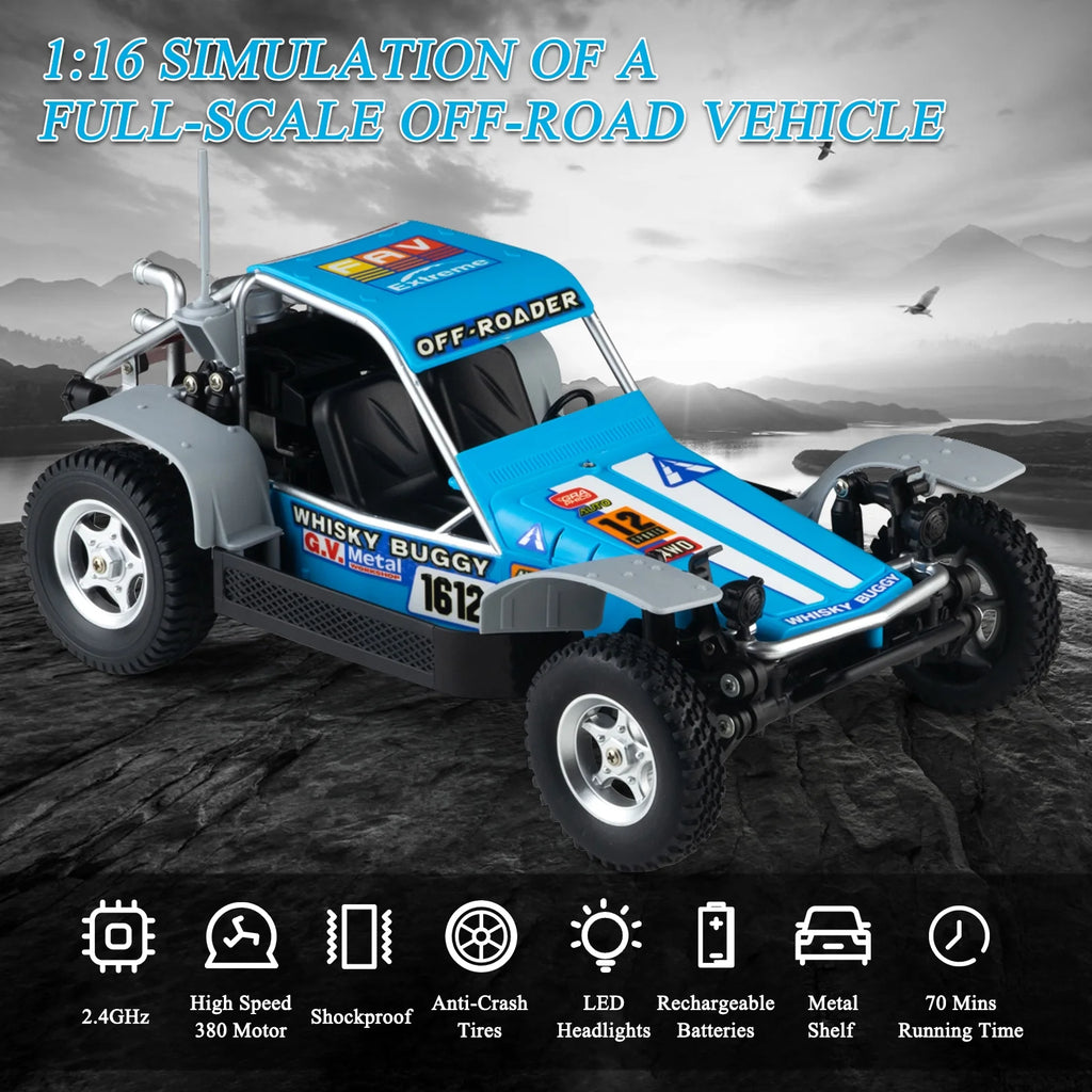Blue 4WD RC Fast Attack Vehicle X606057