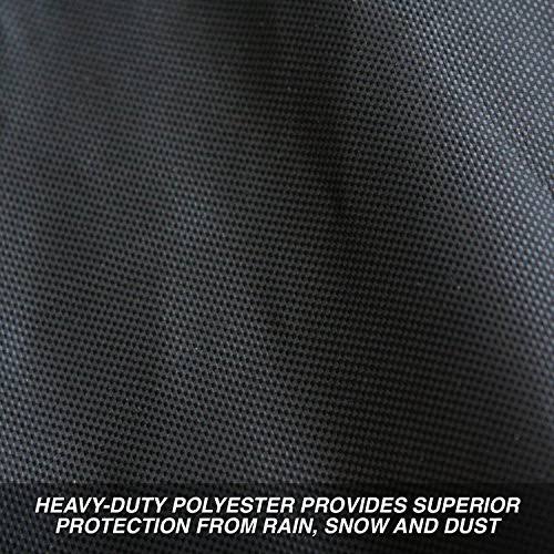 Black Snowmobile Cover V741697