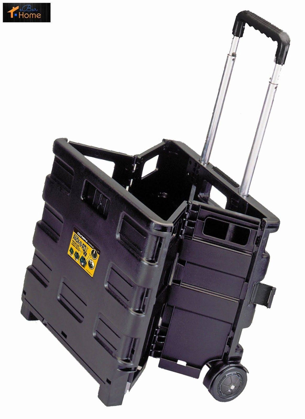 Plastic Black Portable Carrier W2479