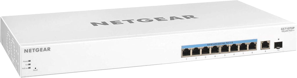 26-Port PoE Gigabit Ethernet Smart Switch, Managed, 24 x PoE+ @ 190W, 2 x 1G SFP, Desktop or Rackmount S7594