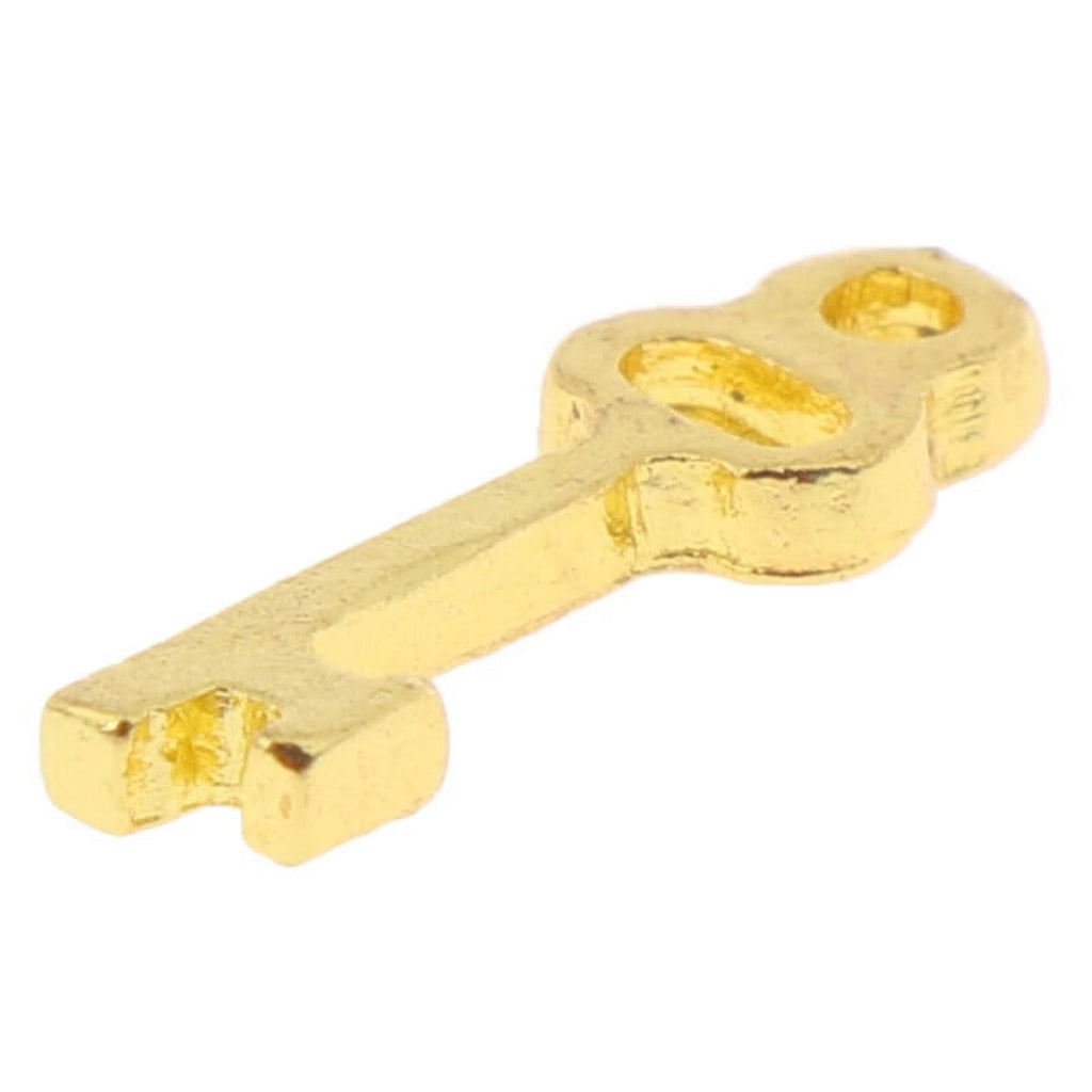 Mini Golden Metal Door Handle with Key X376430