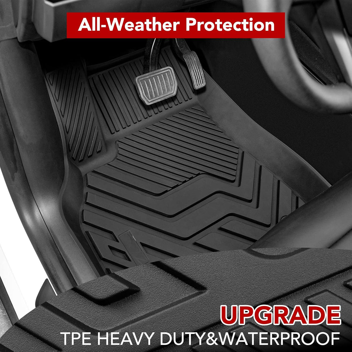 TPE Full Set Floor Mat Cargo Liner Q112