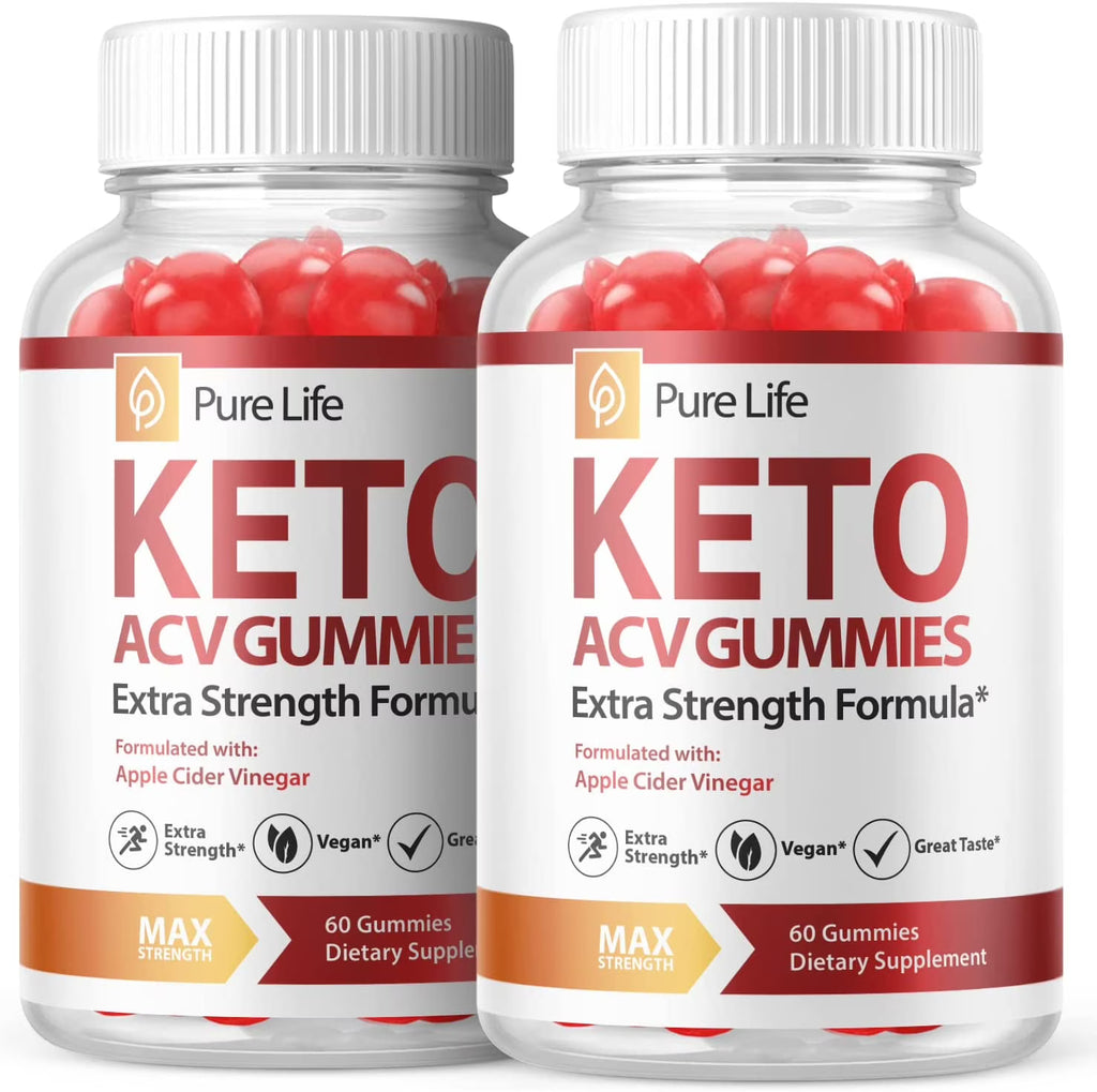 (2 Pack) 120 Gummies Keto ACV Dietary Supplements A2738