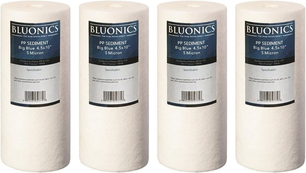 4.5" x 10" 5 Micron Sediment Water Filter Cartridges U820654