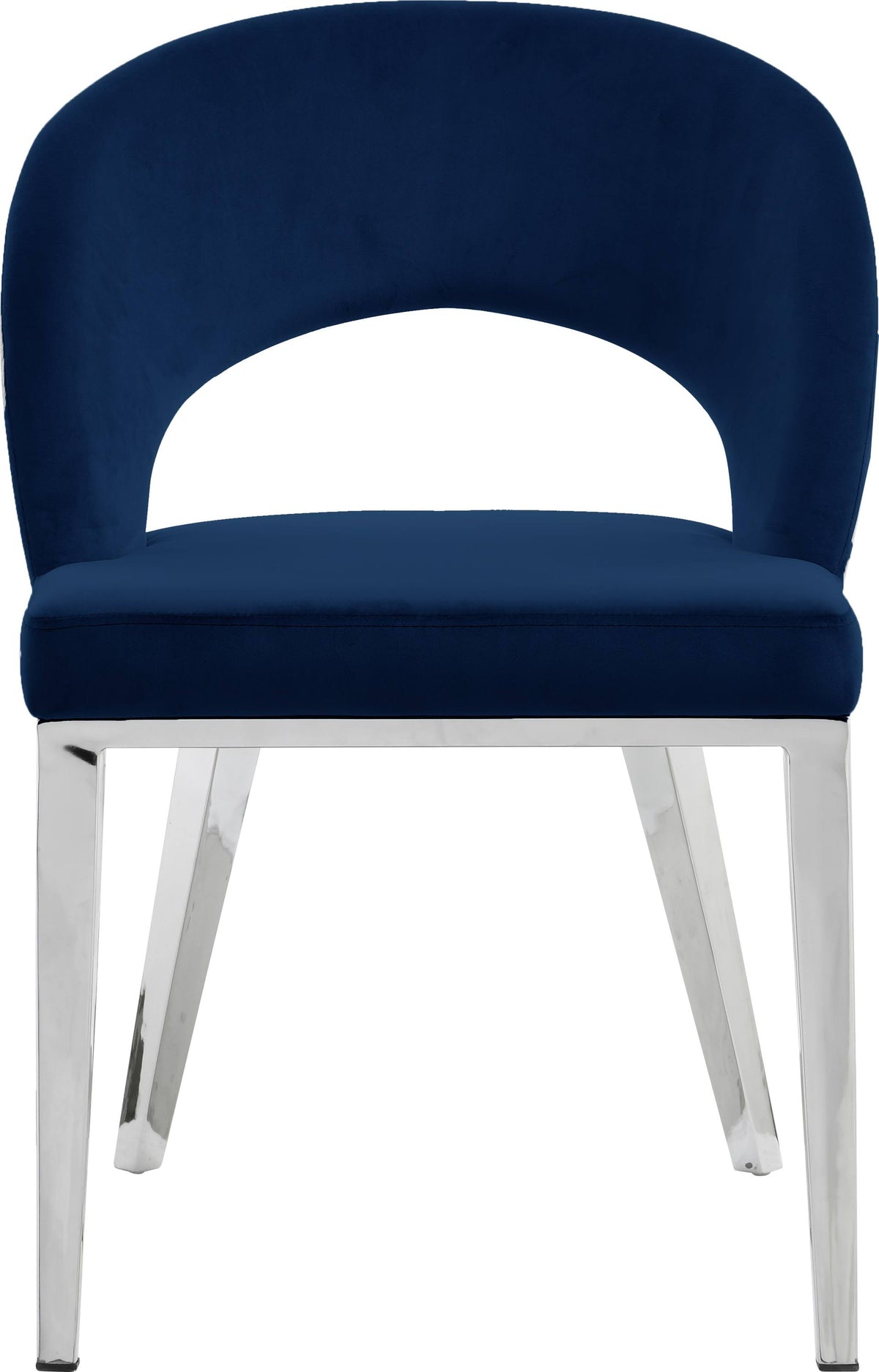 Navy Velvet Dining Chair B9776