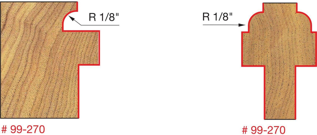 1-17/32x22 Divided Lite Cabinet Door Bit Set W5266