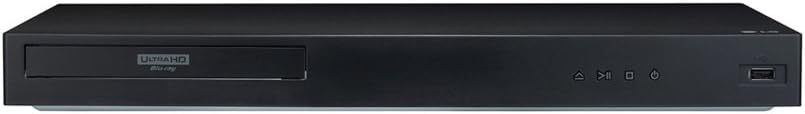 4k Ultra-HD Blu-Ray Player with HDR Compatibility, HDMI Cable Black R869