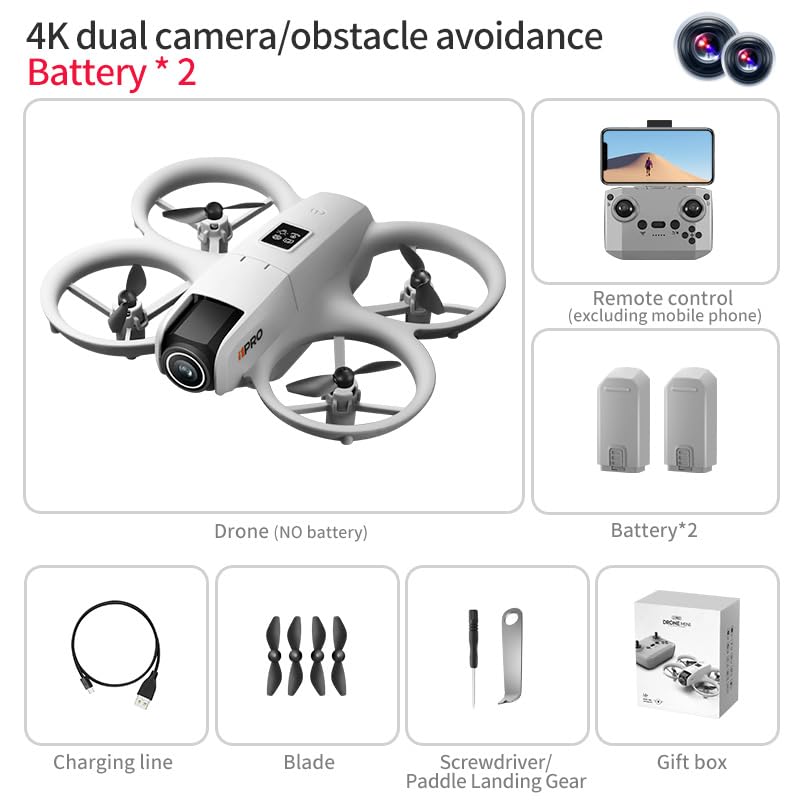 HD Camera Drone with 2 Batteries D1129