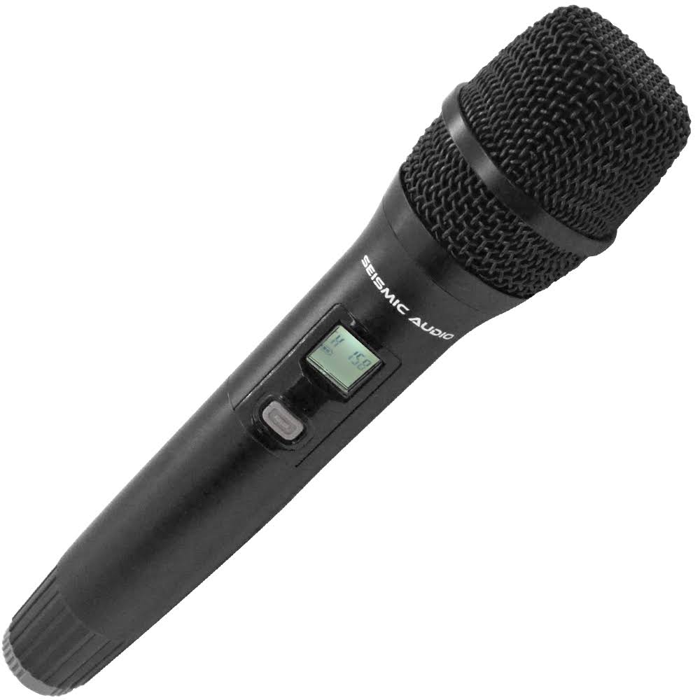 4 Channel UHF Wireless Microphone System with 2 Handheld and 2 Headset Microphones V7252