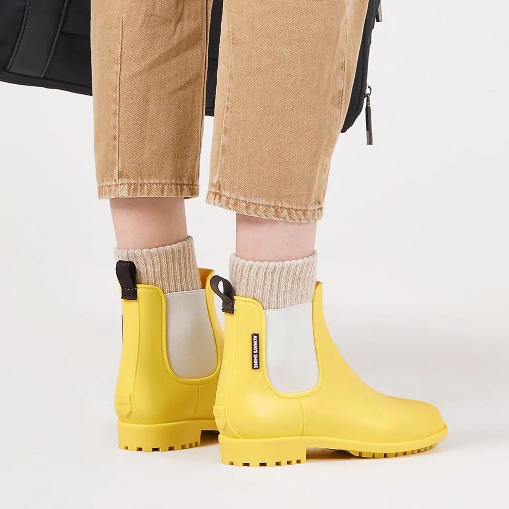 Short Chelsea Rain Boots for Women E993