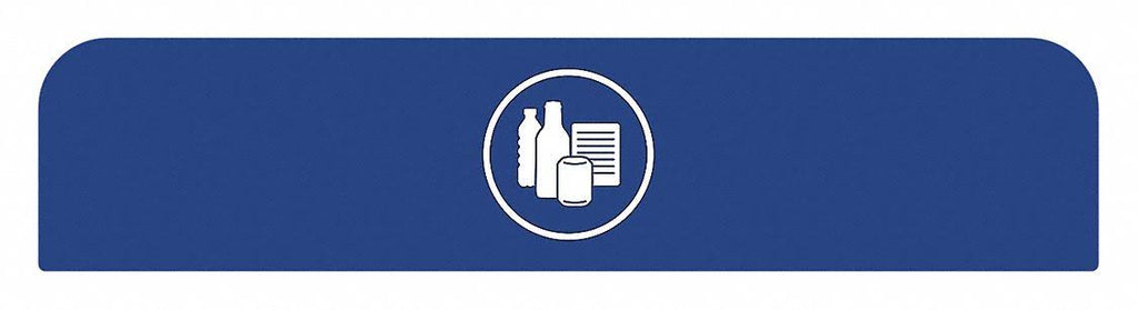 Recycling Sign, Blue H572856