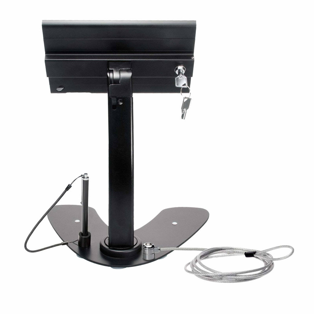 Dual Security Kiosk Stand with Locking Case V26161