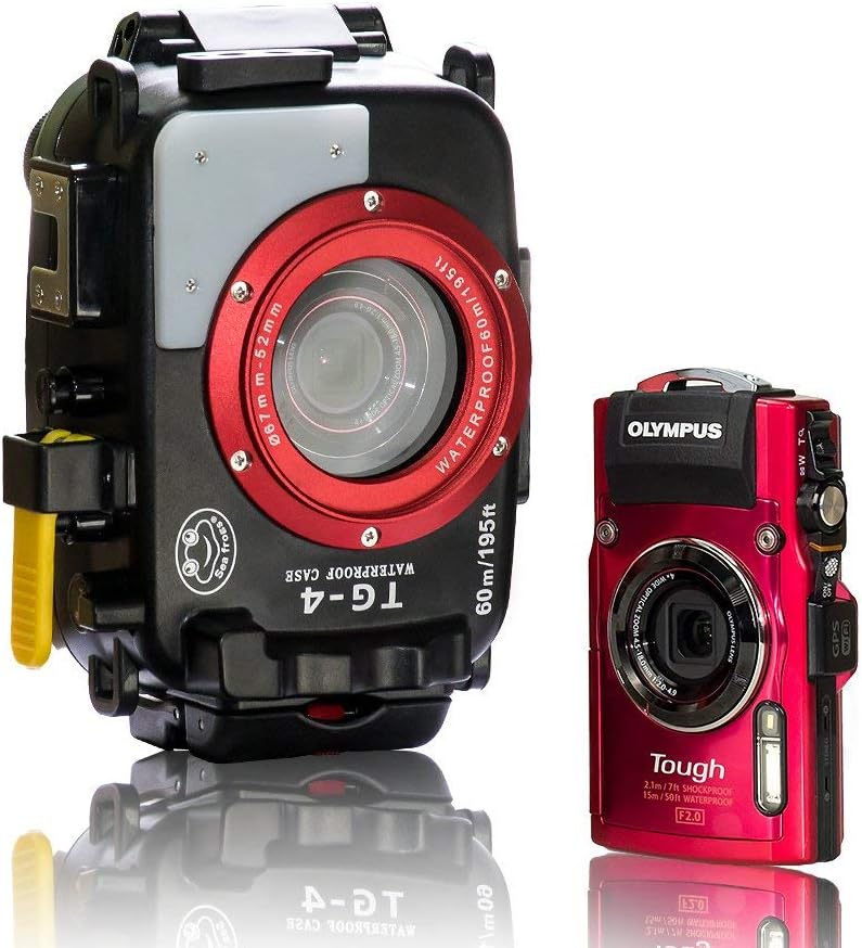 Underwater Camera Housing for Olympus TG-4 Black B566