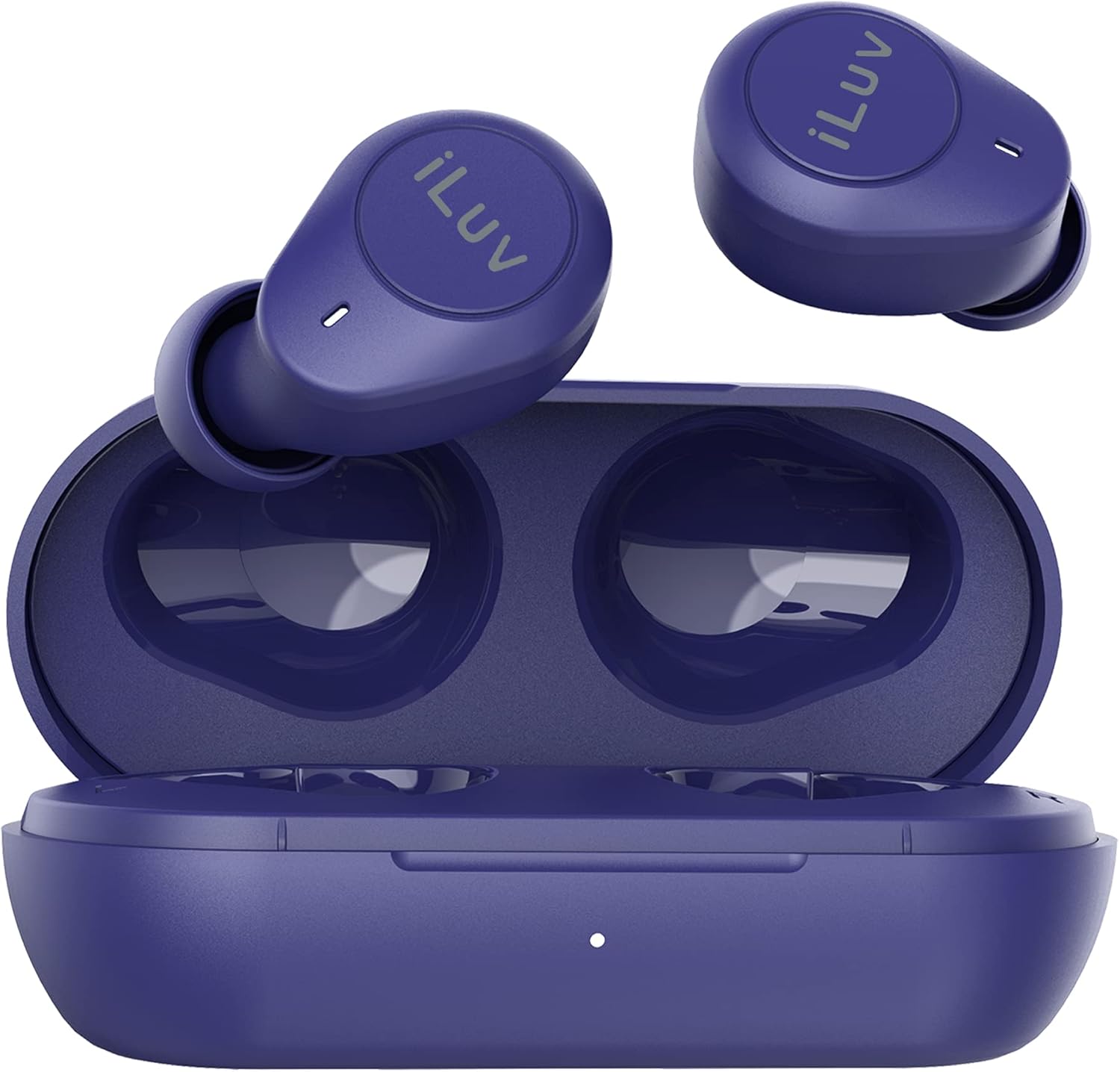 Pacific Blue True Wireless Earbuds with Charging Case K74047