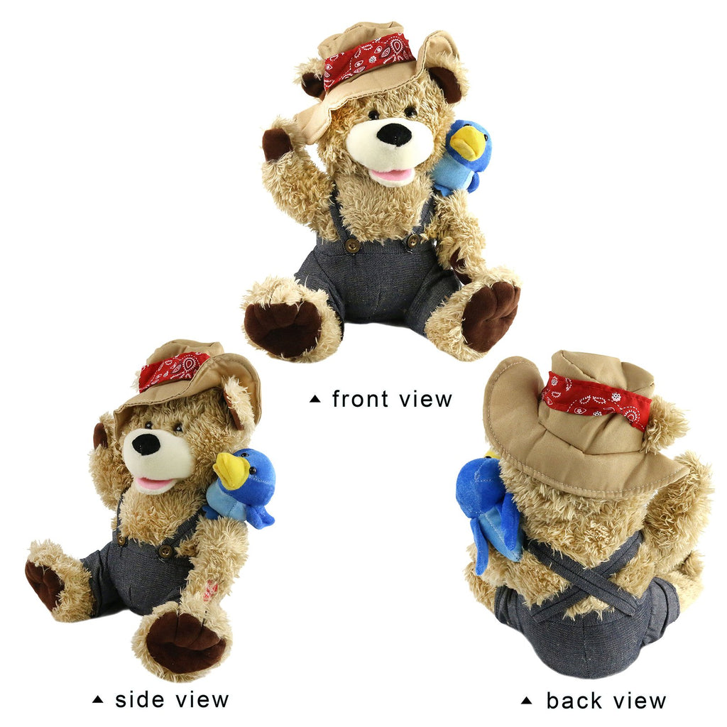 12'' Interactive Singing Teddy Bear V94720