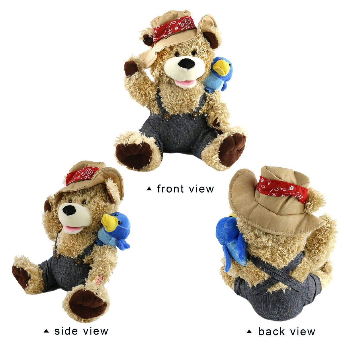 12'' Interactive Singing Teddy Bear V94720