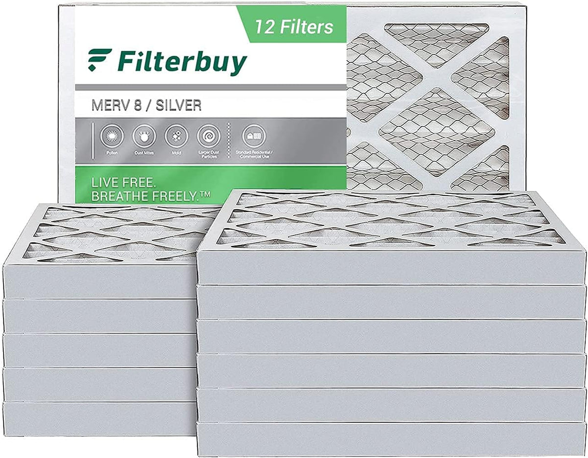 14x20x2 MERV 8 Pleated Air Filter (12-Pack) J732