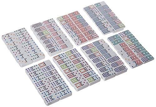 Double 18 Mexican Train Dominoes C366144