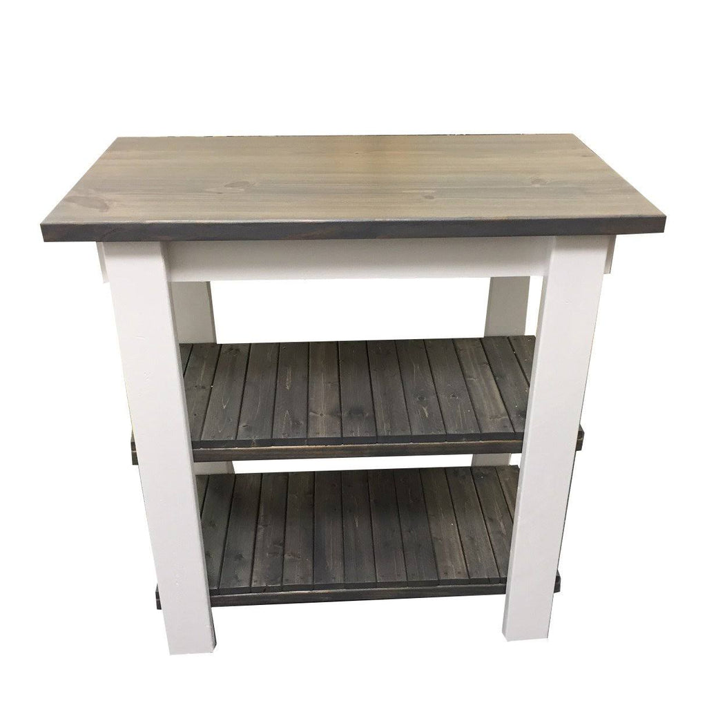 Cottage Kitchen Island 30x22 Y2690