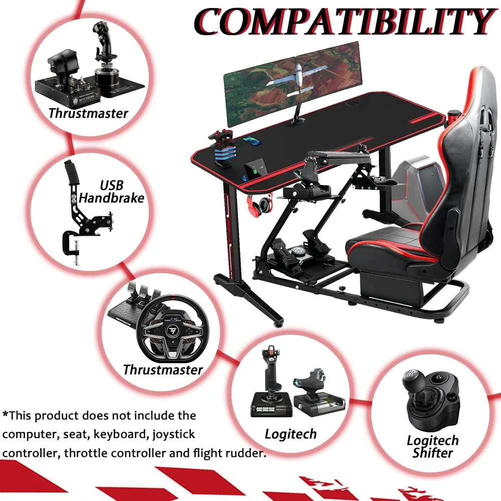 Racing Flight Simulator Cockpit I1054