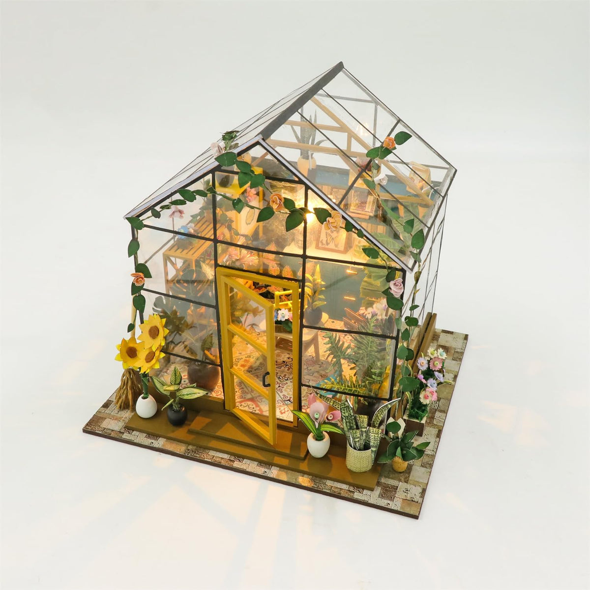 Dollhouse Miniature DIY House Kit with Furniture Z6640