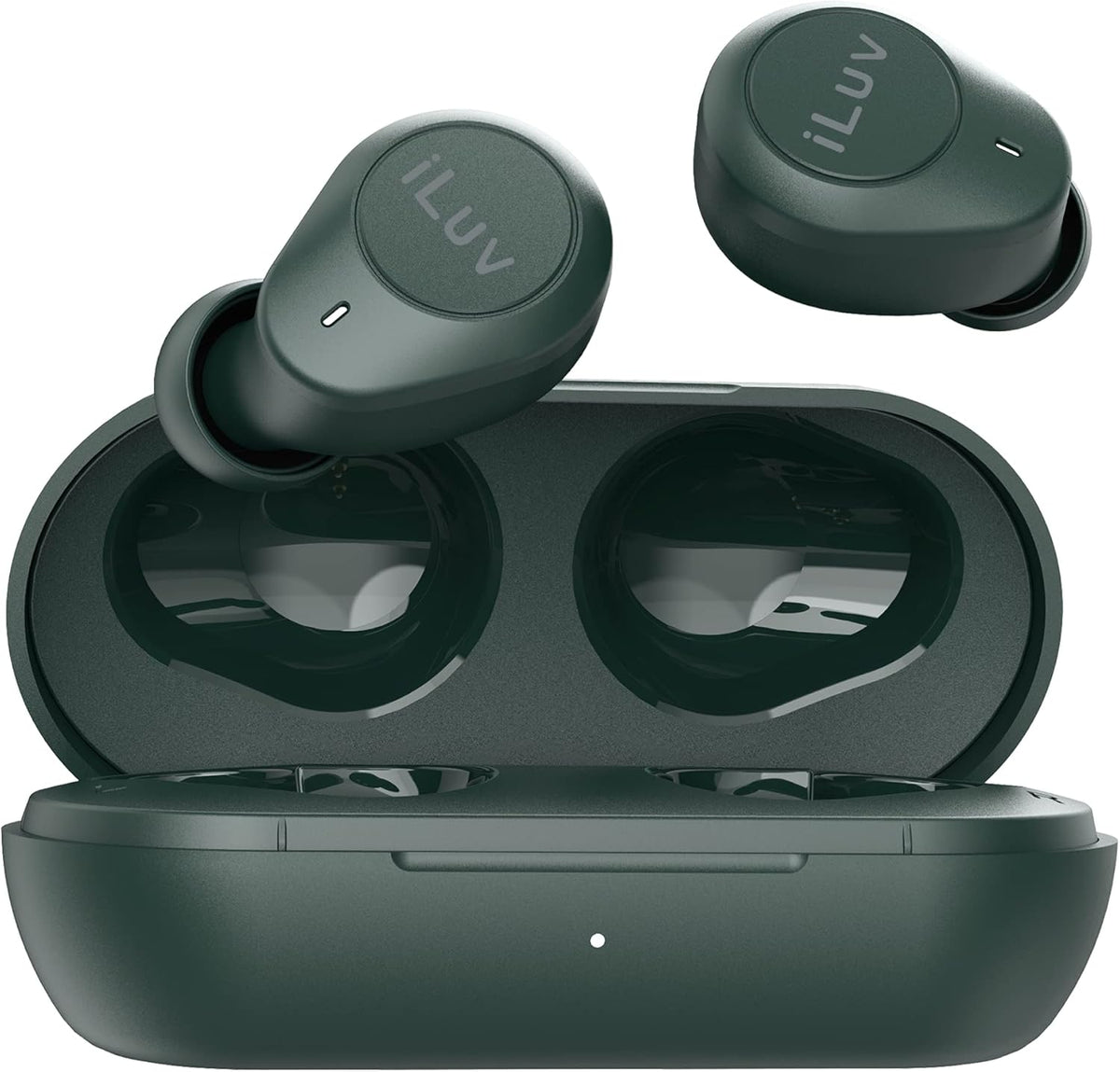 Pacific Blue True Wireless Earbuds with Charging Case K74047