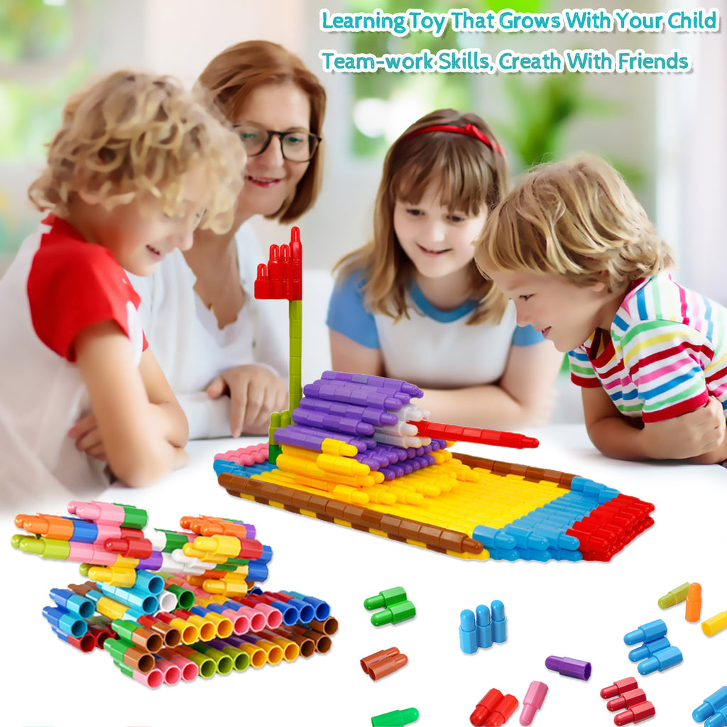 140 Pcs STEM Building Blocks Construction Toy Set C43725