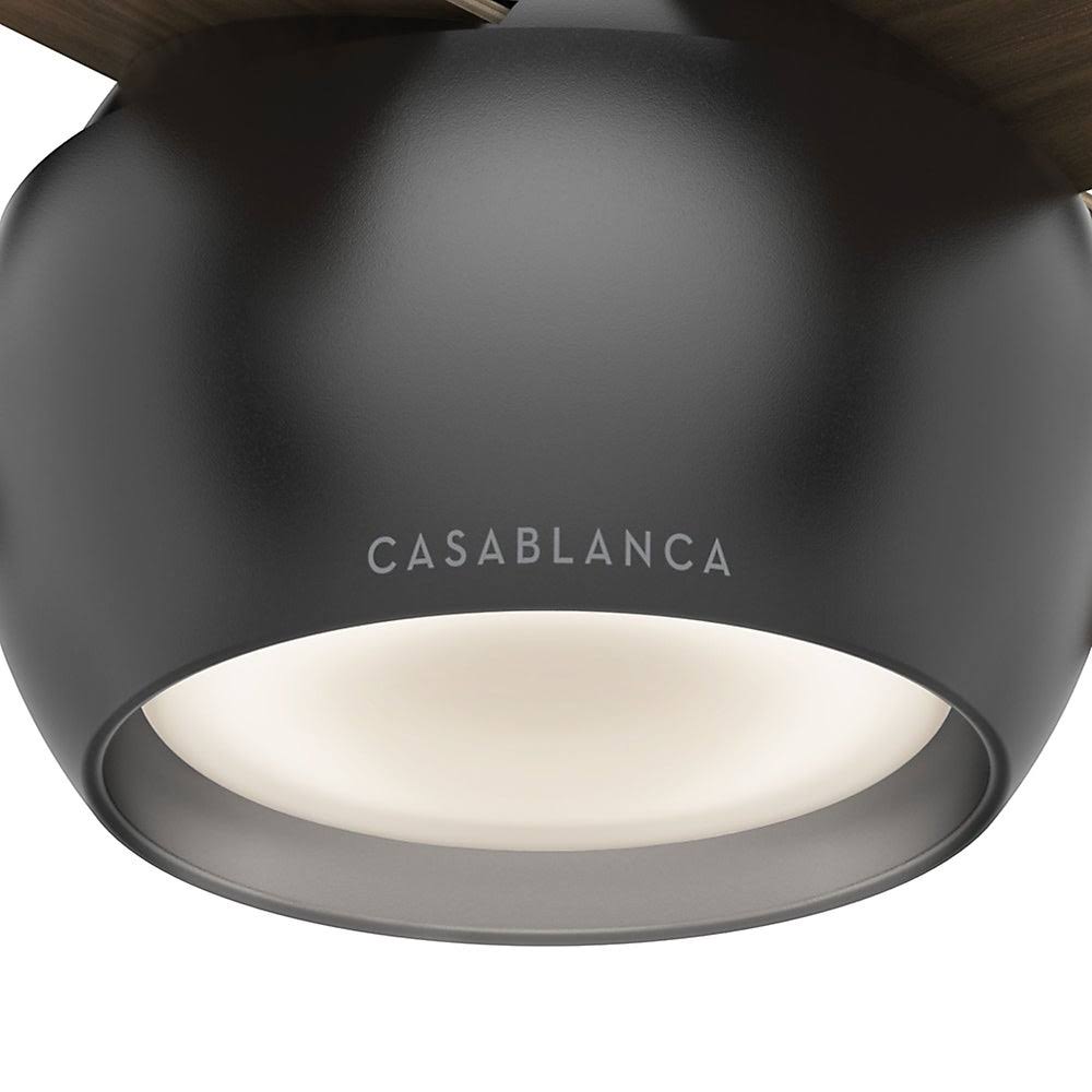 54x22 Matte Black Ceiling Fan with LED Light Z815970