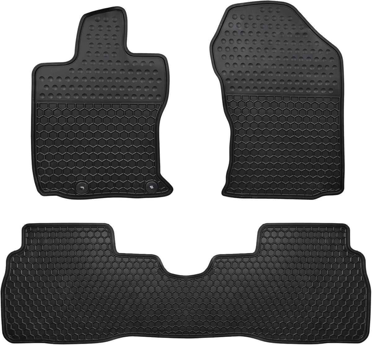 Black Rubber Car Floor Mats for Subaru Outback Legacy 2020 2021 2022 K53672