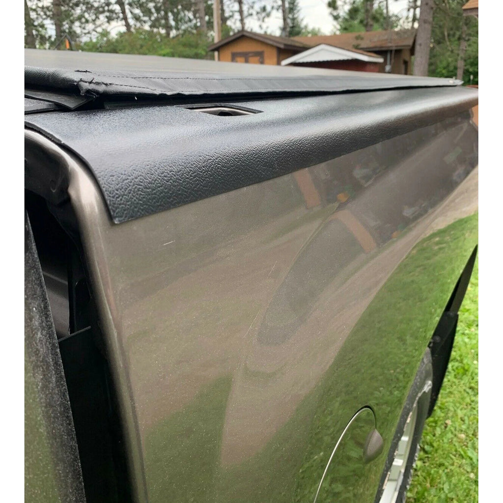 Black Bed Rail Caps with Stake Holes V923675