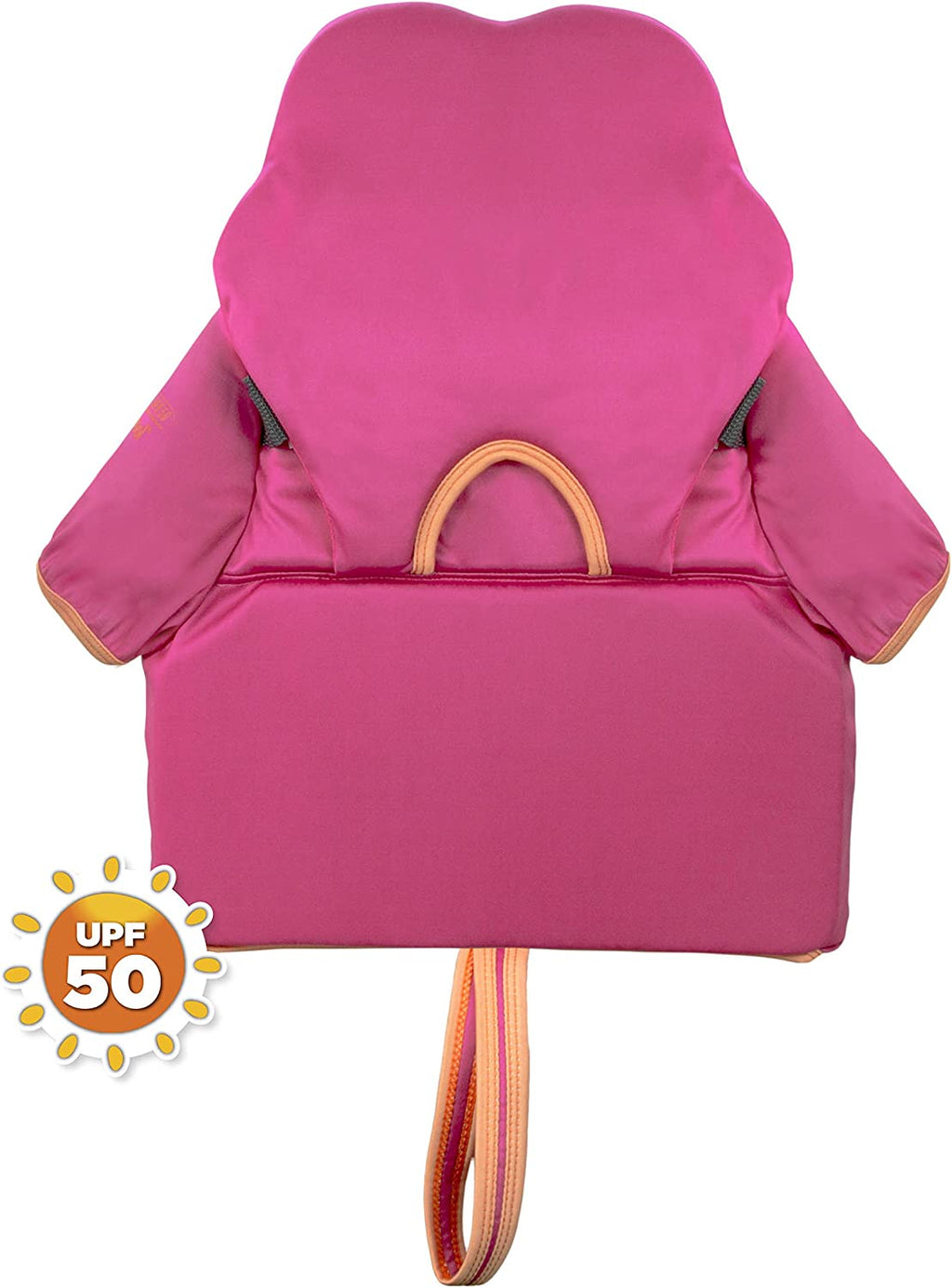 Pink Swim Trainer Vest with Buoyancy Collar & Sleeves, Small, Up to 33 lbs. Y202