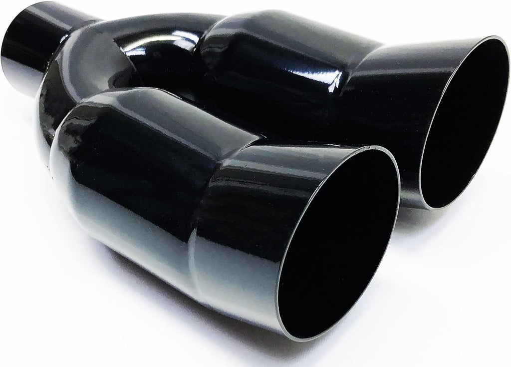 Gloss Black Stainless Steel Exhaust Tip D937