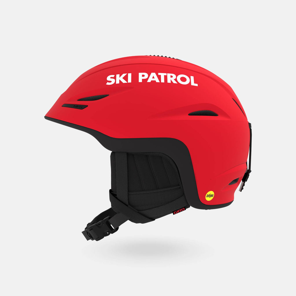Matte Bright Red Snow Helmet A810