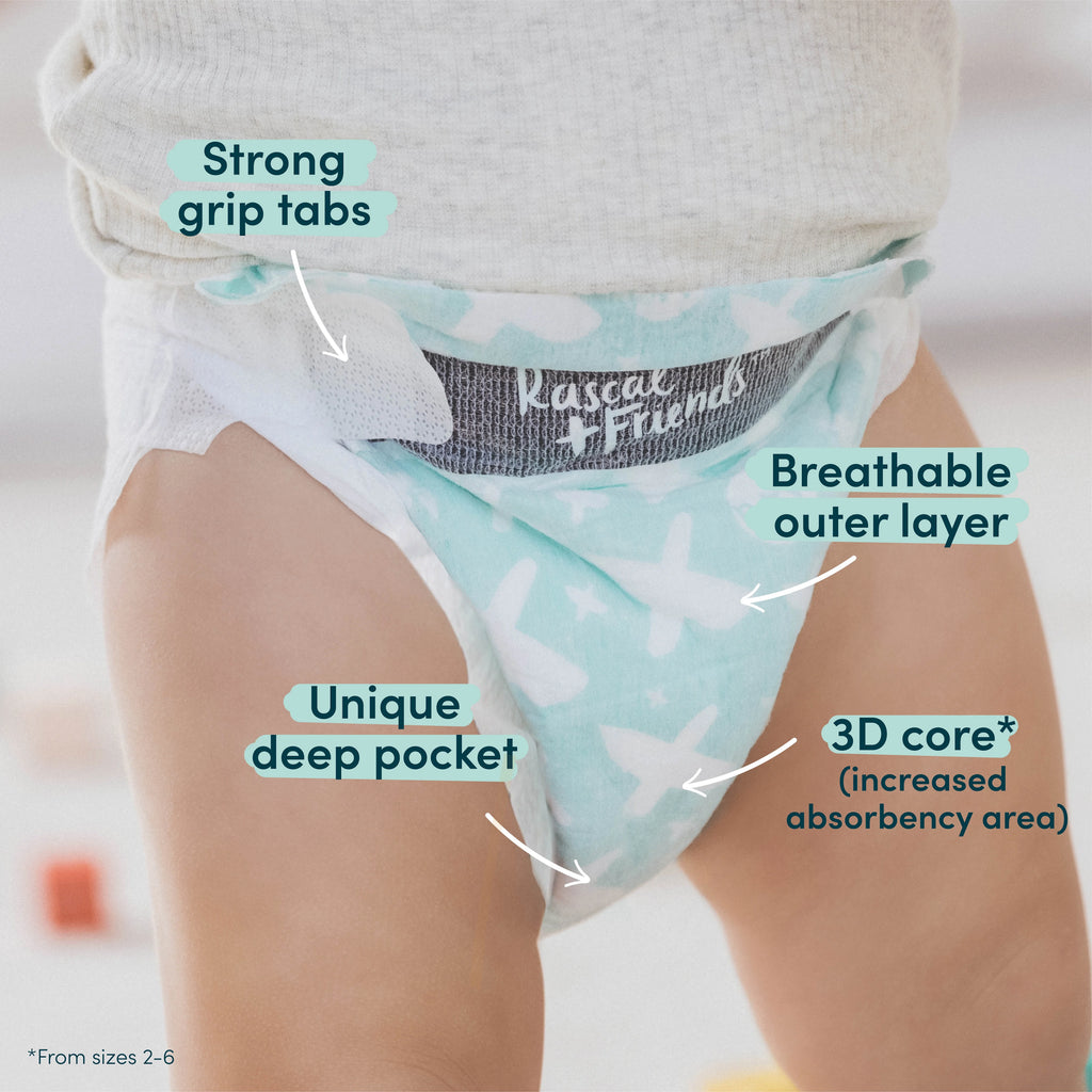 Premium Diapers Size 4, 72 Count X9696