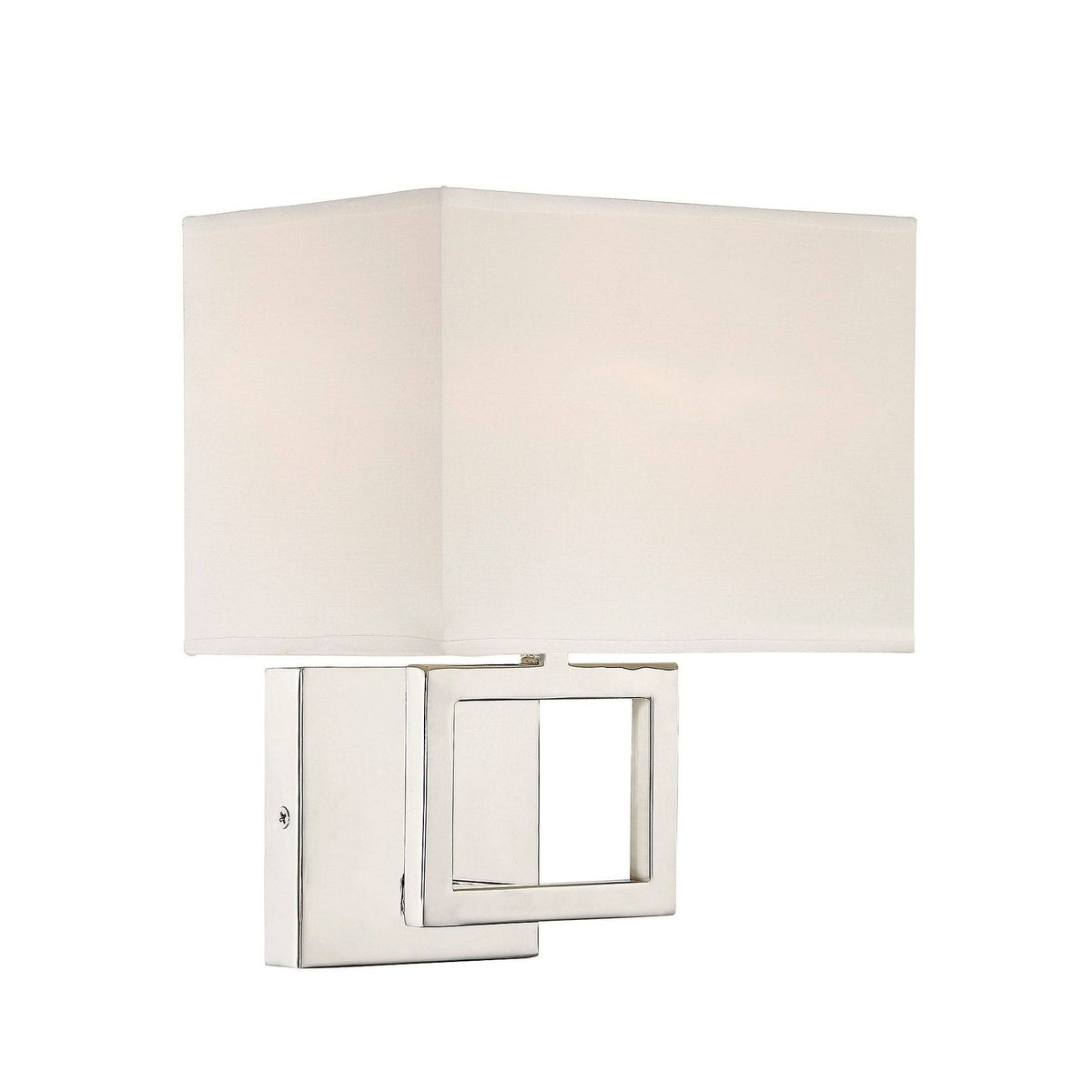 Polished Nickel Sconce Q878