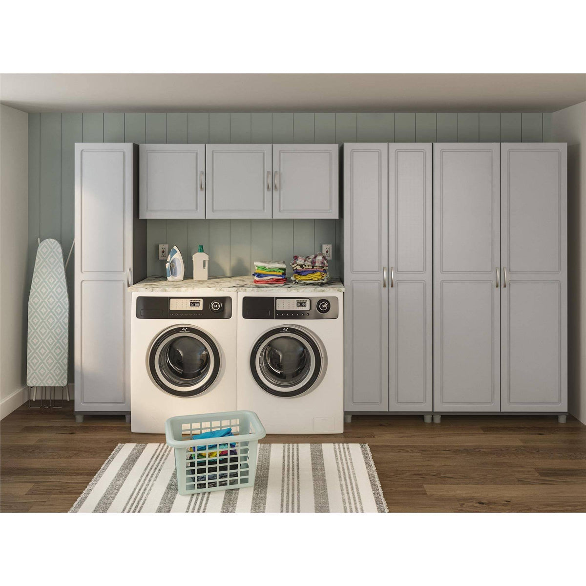 Ashen Gray Wall Cabinet C776487