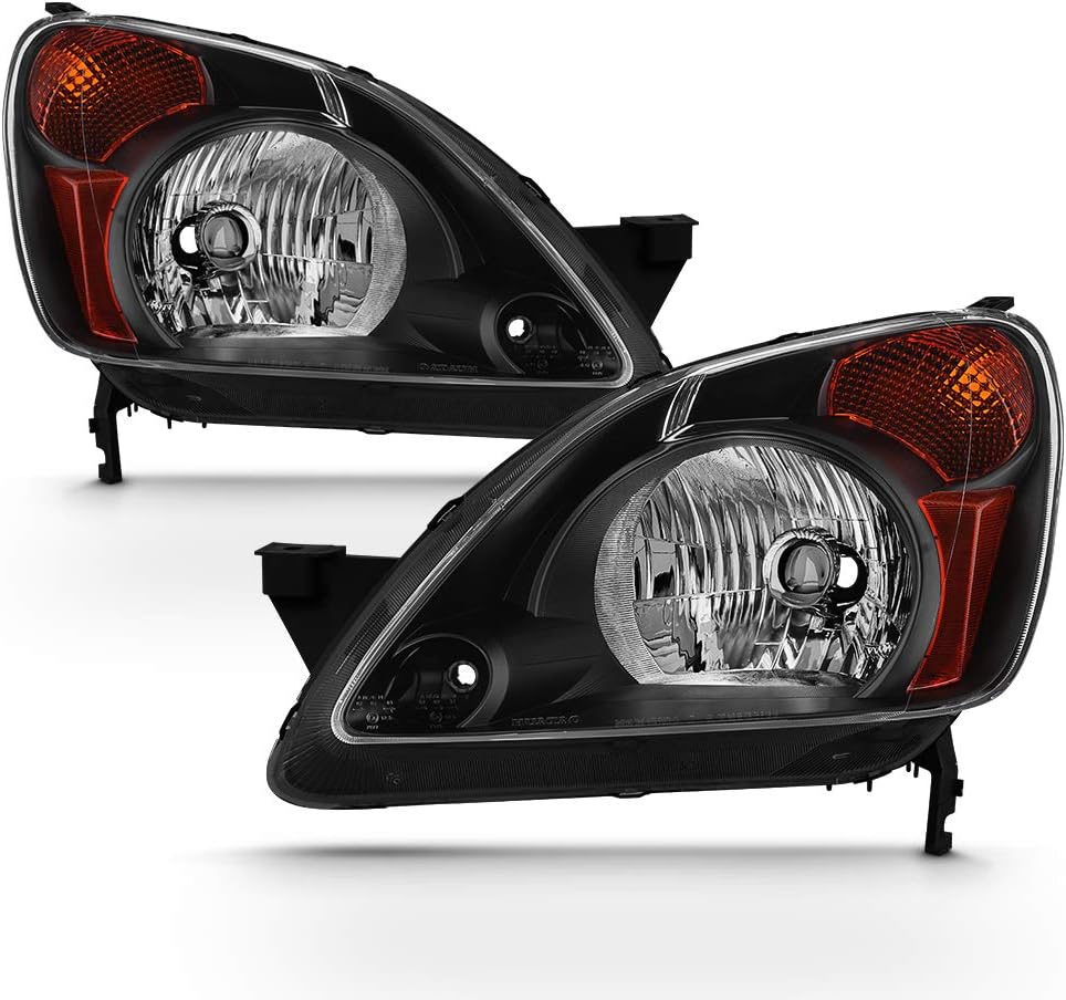 Black Housing Headlights for Honda CRV F5154