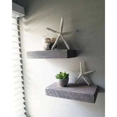 Pine Solid Wood Floating Shelf I50706