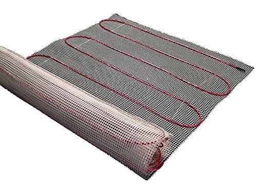120 V Electric Radiant Floor Heating Mat with Programmable Thermostat W71720