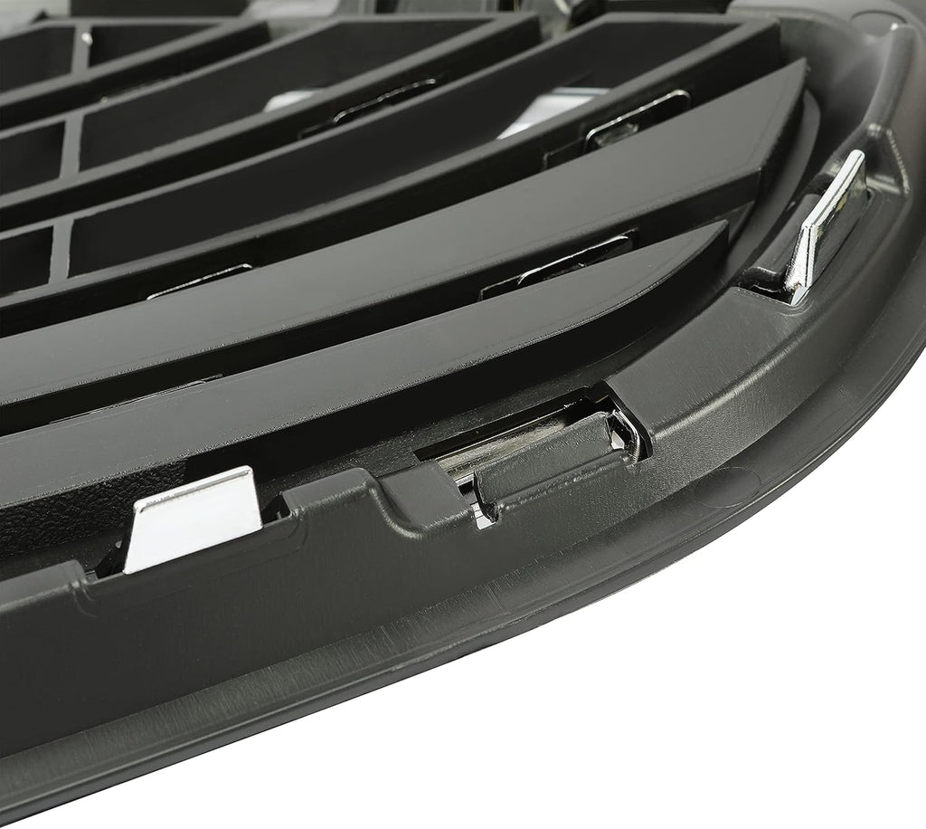 Chrome Frame Grille Front Grill Bumper Guard Cover Molding Replacement I1498