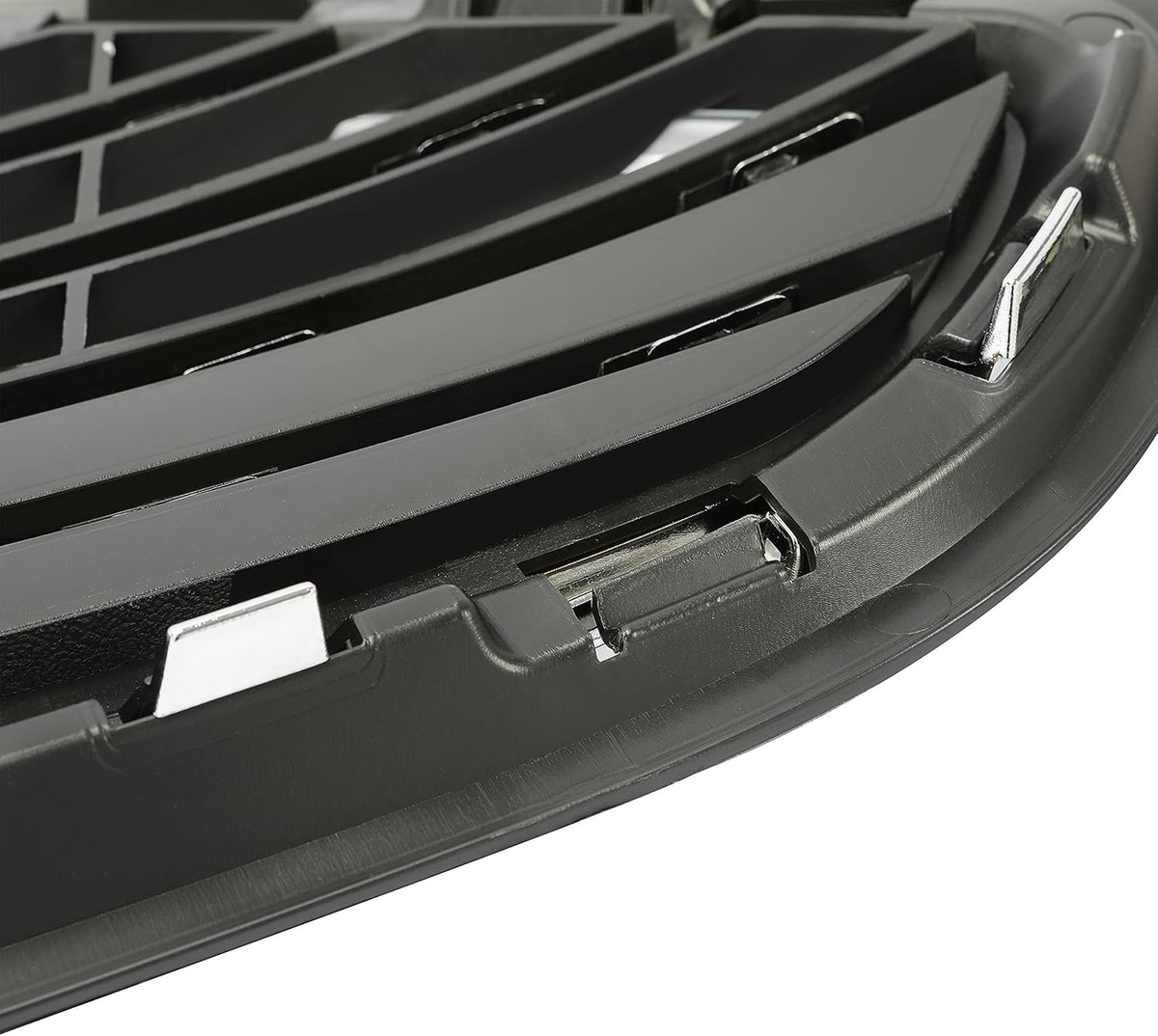 Chrome Frame Grille Front Grill Bumper Guard Cover Molding Replacement I1498