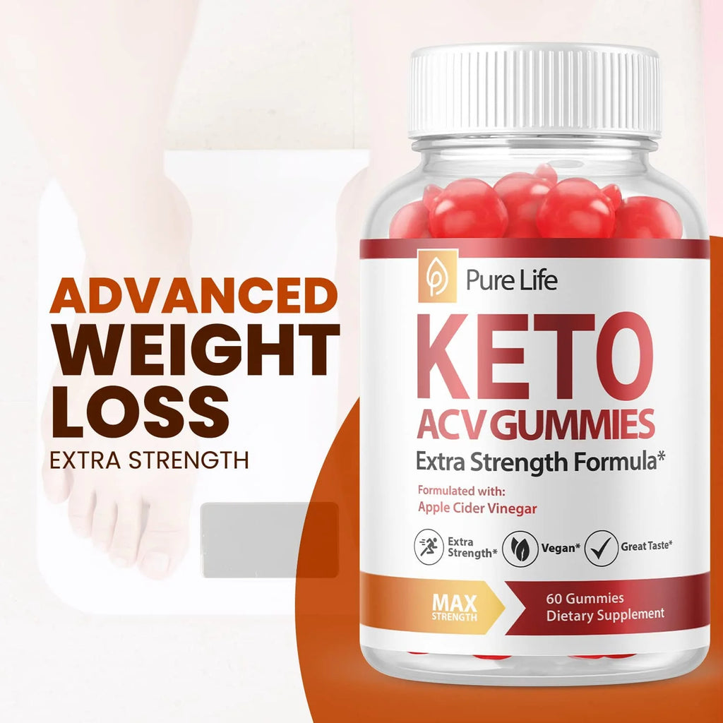 (2 Pack) 120 Gummies Keto ACV Dietary Supplements A2738
