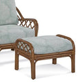 Green/Blue Rectangle Ottoman I10755