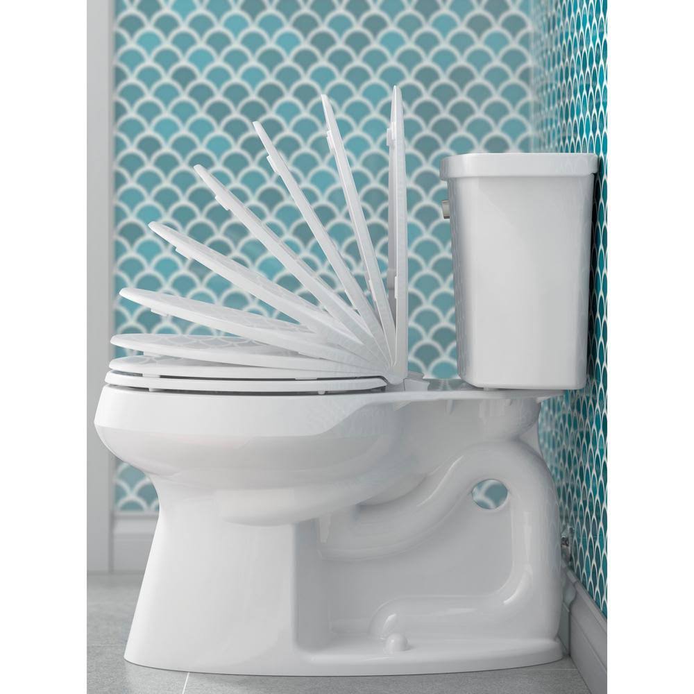 2-Piece 1.28 GPF Single Flush Elongated Toilet in White Z1859