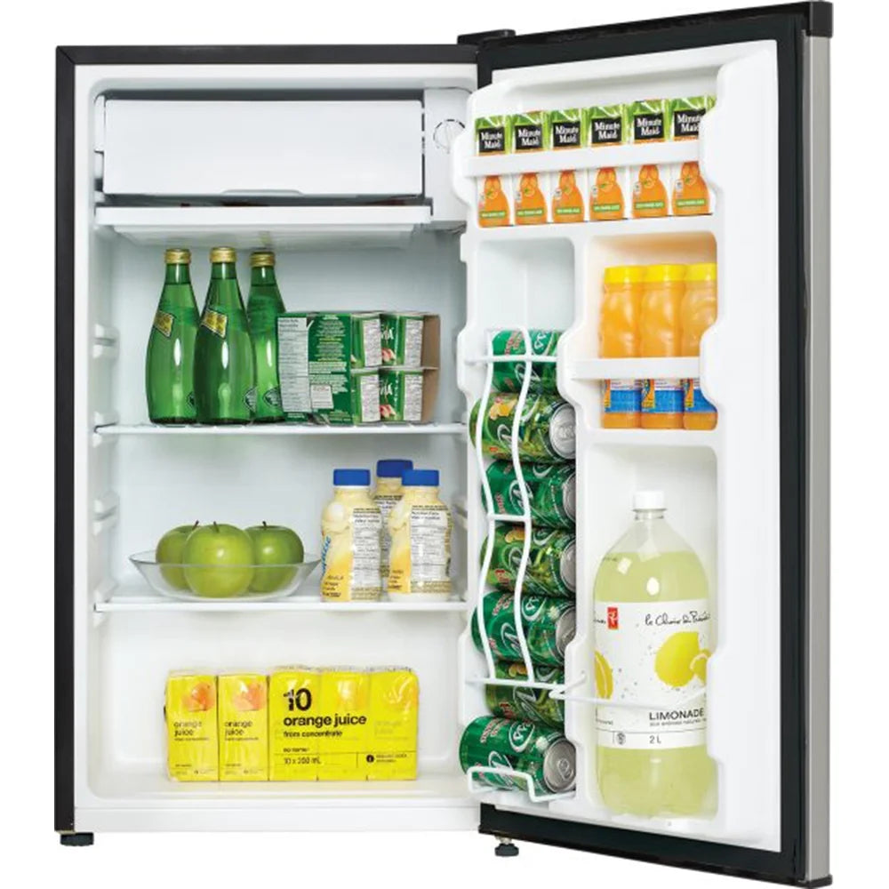 3.2 CF Compact Refrigerator with Spotless Steel Door G220444