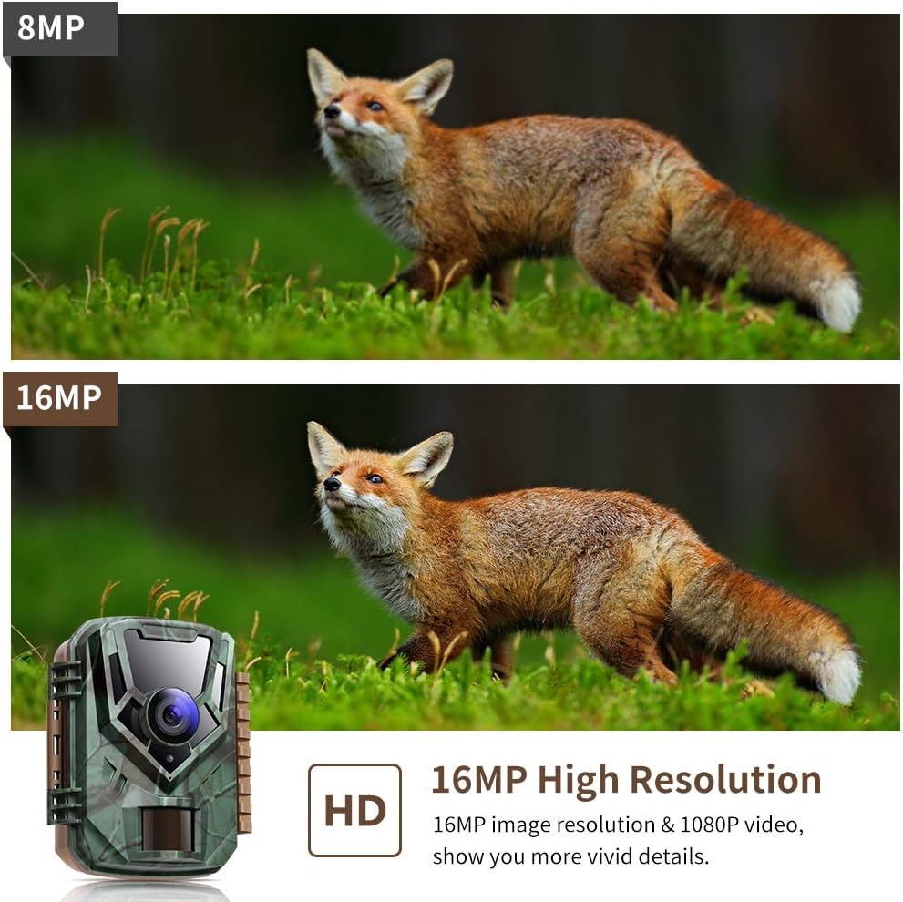 4K 30MP WiFi Trail Camera with Night Vision U99546