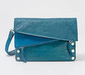 Teal Leather Crossbody S268902